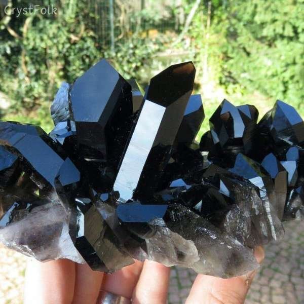 black crystal meaning