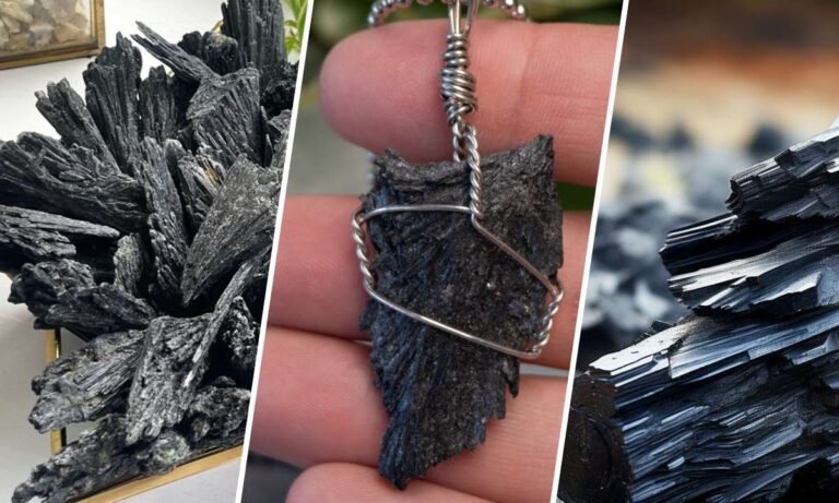 black kyanite crystal meaning