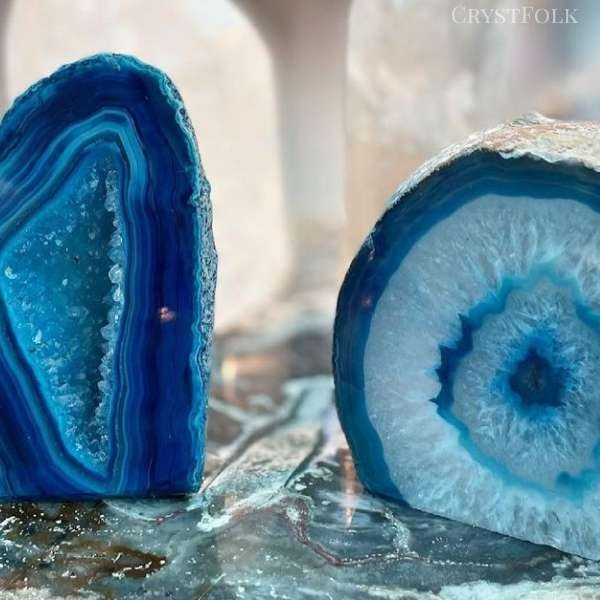 blue agate crystal meaning