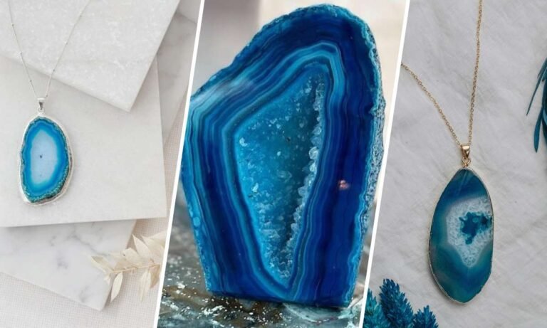 blue agate crystal meaning