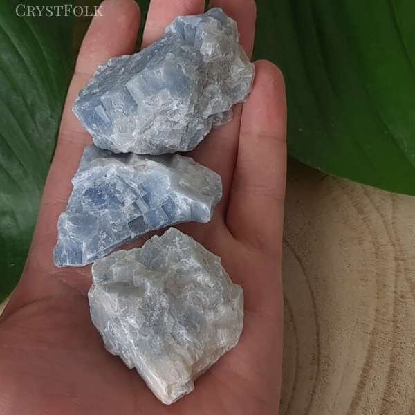 blue calcite crystal meaning