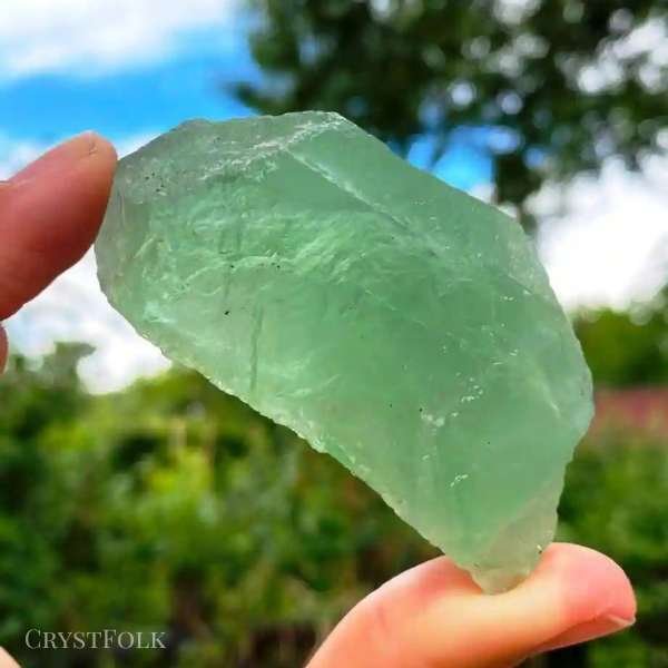 green fluorite crystal meaning