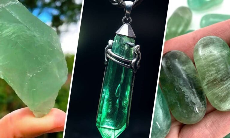 green fluorite crystal meaning