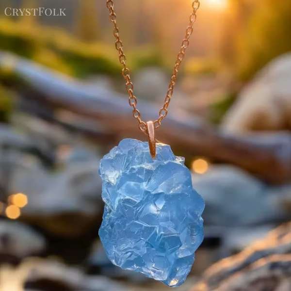 light blue crystal meaning