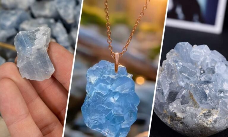 light blue crystal meaning