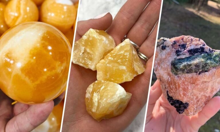 orange calcite crystal meaning