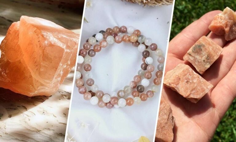 peach moonstone crystal meaning