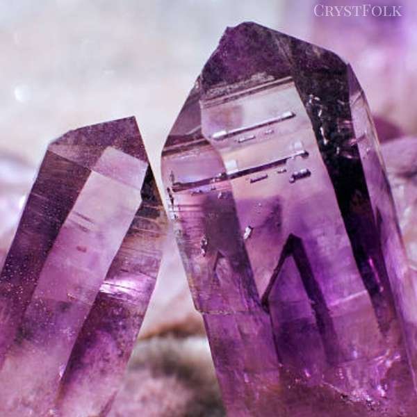 purple crystal meaning