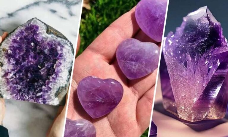 purple crystal meaning