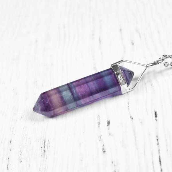 purple fluorite crystal meaning