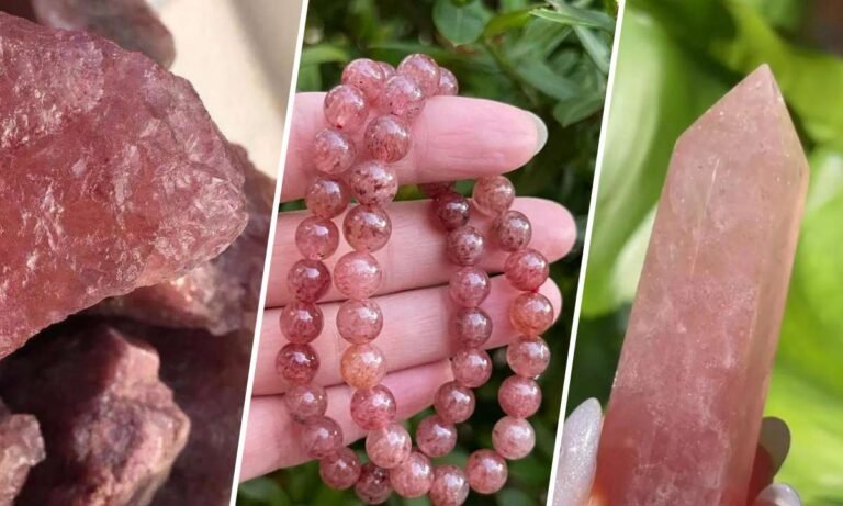 strawberry quartz crystal meaning