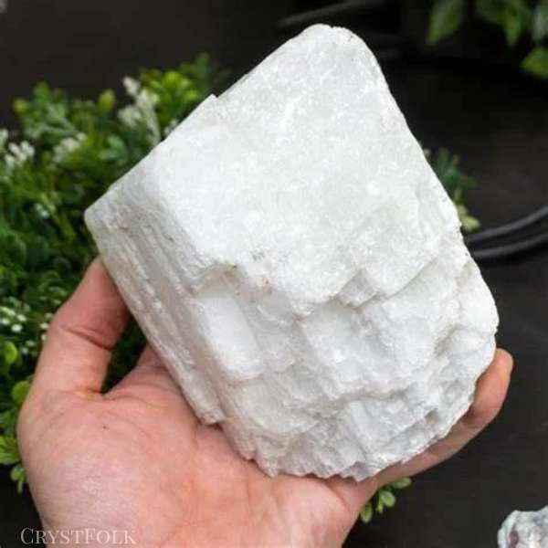 white calcite crystal meaning